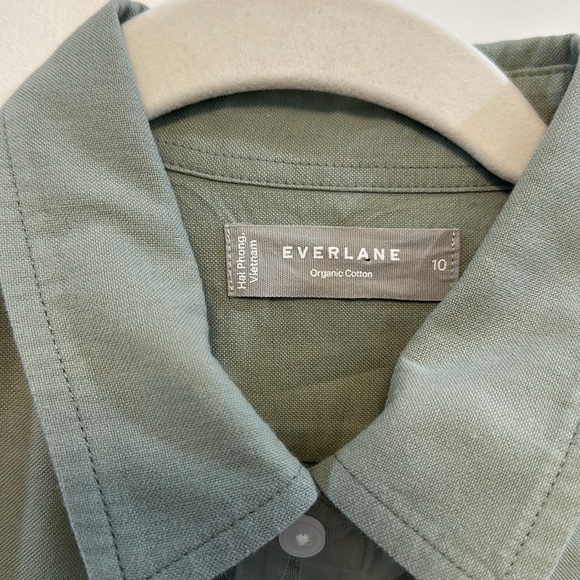 EVERLANE green button-down shirt - The classic oxford NWOT - Picture 7 of 12